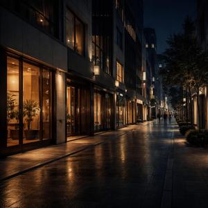 Closing Lights on Marronnier Street