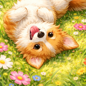 草原の小さな足音