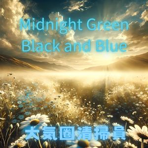 Midnight Green Black and Blue