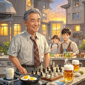 健叔的烟火三百-萌心诗月