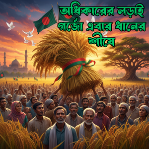 অধিকারের লড়াই গর্জো এবার ধানের শীষে