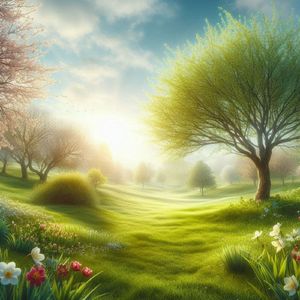 春の光をあつめて