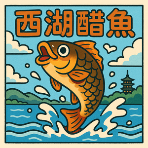 西湖醋鱼