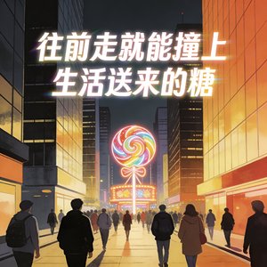 往前走就能撞上生活送来的糖