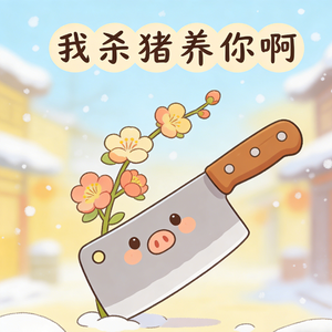我杀猪养你啊