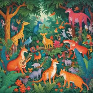 The Silly Jungle Jamboree by @unperturbableopenmic640
