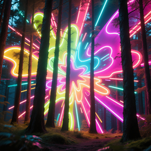 Spirit Dance in the Forest