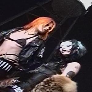 in between the trees