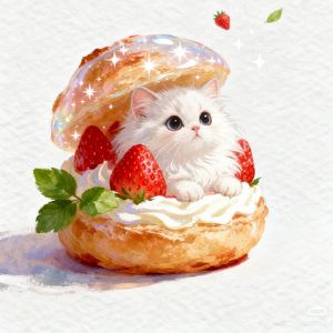 草莓泡芙