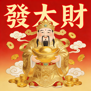 今年我要发财啦