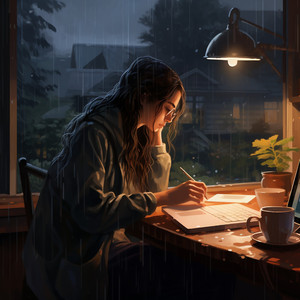 Cadencia Radiante Del Estudio De Las Gotas De Lluvia