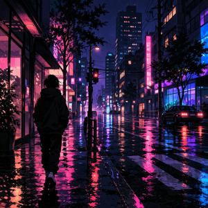 Rain Over Neon