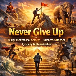Never Give Up | Telugu Motivational Anthem | Success Mindset