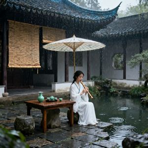 闲庭听雨（箫演奏版）