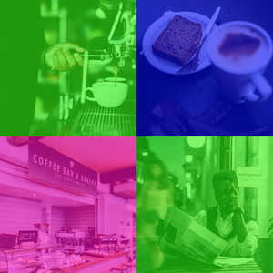 柔和的办公室时刻