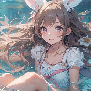 輝く水の詩と花の約束