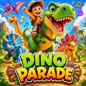 Dino Parade | Fun Dinosaur Song for Kids