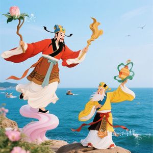 各显神通-汉钟离