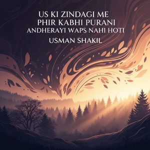 Us Ki Zindagi Me Phir Kabhi Purani Andherayi Waps Nahi Hoti