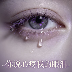 你说心疼我的眼泪