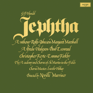 Jephtha, HWV 70:Overture