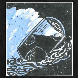 ジュース (ブルーハワイのかき氷ver)