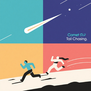 Comet Tail Chasing