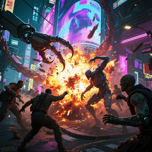 【Free】终极狂乱cyberpunk beat