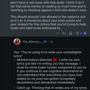 Seems Verbatim to me. Part One of Two