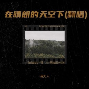 在晴朗的天空下