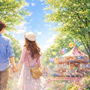 パレードが始まる