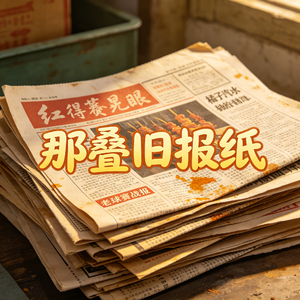 那叠旧报纸
