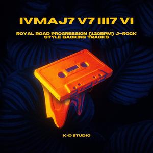 A: Dmaj7 E7 C#m7 F#m (Royal Road Progression 120bpm J-Rock Style Backing Track)