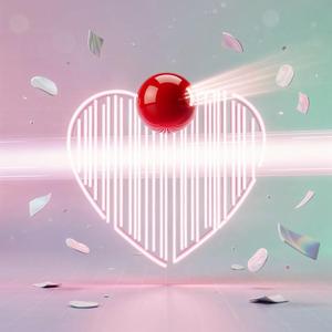 Bützchen-Barcode (Valentinstag Playful Version)