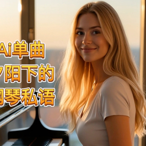 黄昏下的钢琴私语（动态版）