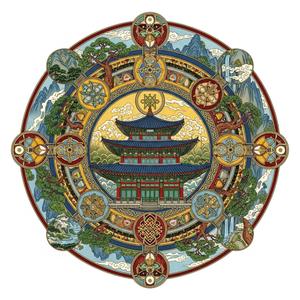 산사의 만다라 (Mandala of the Mountain Temple)