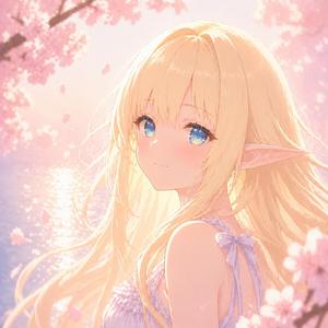 Quiet Steps Among Petals