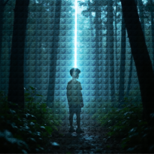 天台边，屋檐下