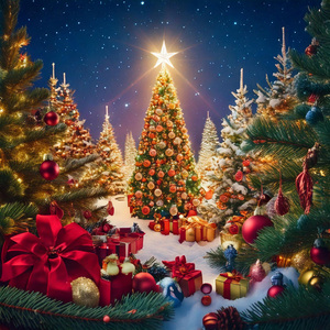 Strings of Christmas Cheer and Peace