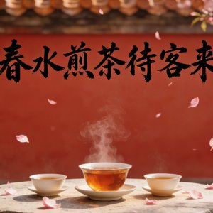 春水煎茶待客来