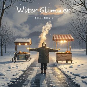 冬隙微光-柏树林