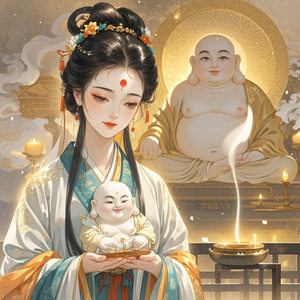 朱砂痣与弥勒佛