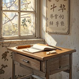 课桌里的旧时光-星少