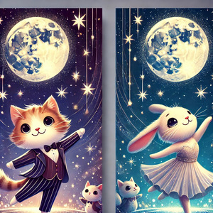 君と踊ろう、この夜を飛び越えて.