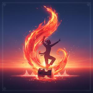 붉은 해의 흐름