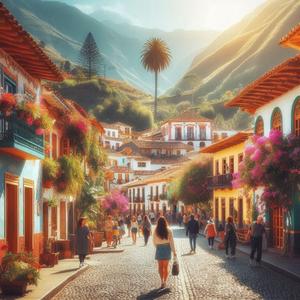 Santa Brigida la villa mas hermosa