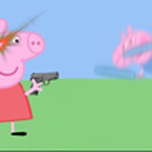 佩奇：时代变了乔治(掏出沙漠之鹰)(小猪佩奇)