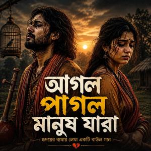 আগল পাগল মানুষ যারা (Agol Pagol Manush Jara) Sad Baul Song