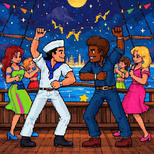 BOTA ESSA LANCHA NO MAR