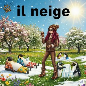 il neige